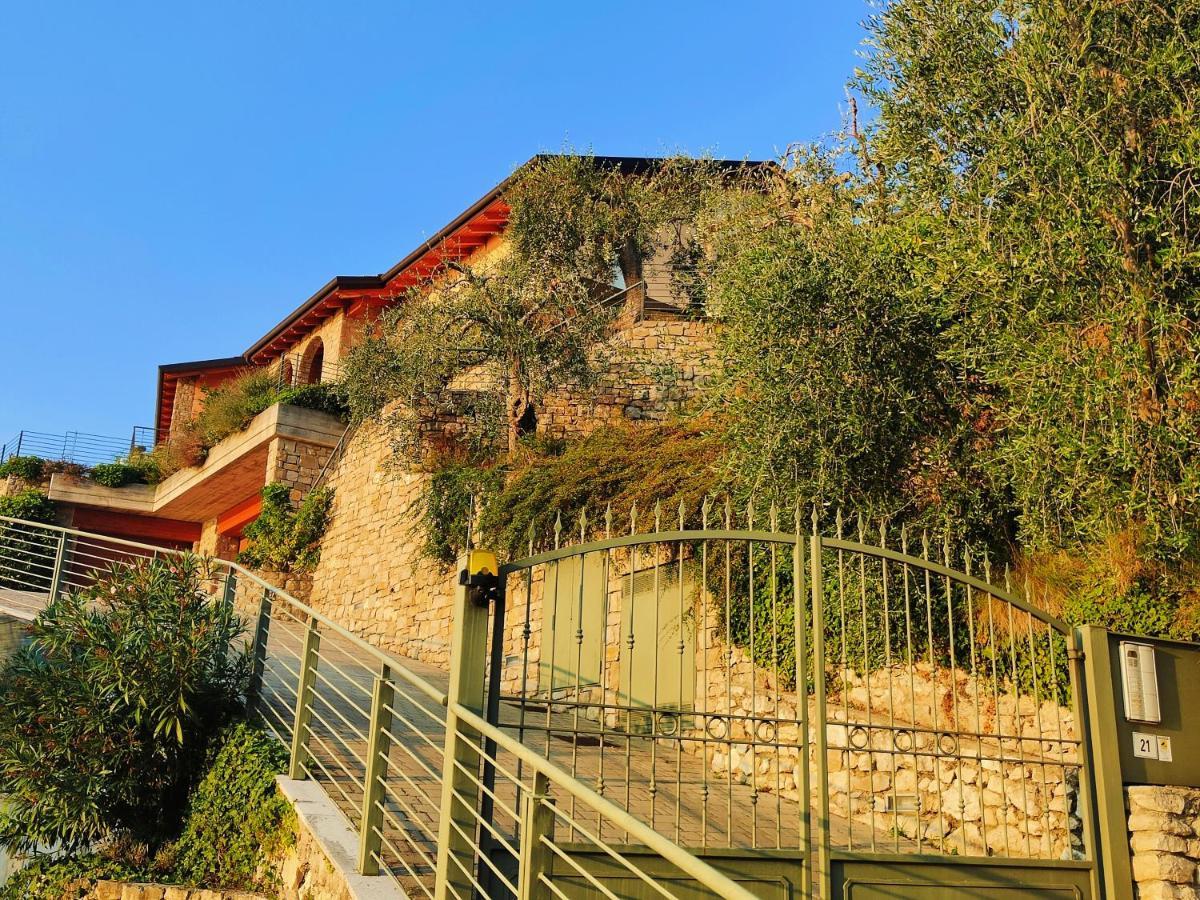 ברנצונה סול גארדה Villa Al Feudo מראה חיצוני תמונה