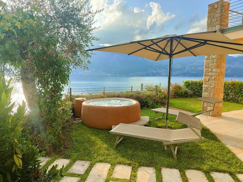 ברנצונה סול גארדה Villa Al Feudo מראה חיצוני תמונה